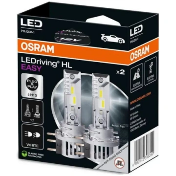 Osram H15 LED automašīnas spuldze, 12V, balta gais