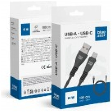 USB cable Blue Star (DC99C) type-C (12W 2A) 1m bla