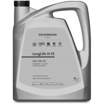 0W30 VW GROUP LONGLIFE III FE 5L