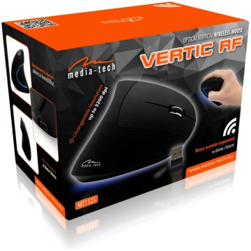 VERTIC RF - Vertical optical 2.4GHz wireless mouse