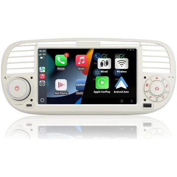 Autoradio für FIAT 500 Radio mit Touchscreen USB B