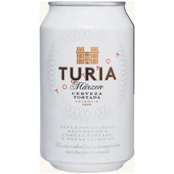 Turia Märzen de Valencia toasted beer (cerveza tos