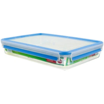 EMSA CLIP & CLOSE Rectangular Box Translucent 1 pc