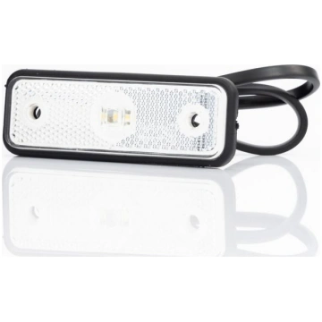 LED Balts piekabes gabarītlukturis FT-004 Fristom