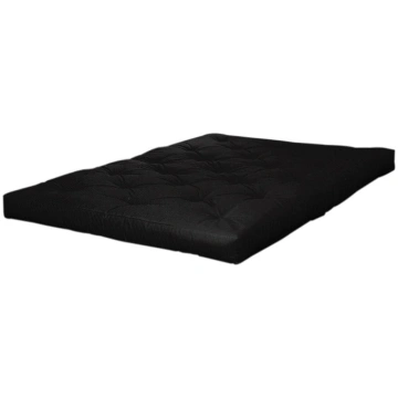 Melns ciets futona matracis 140x200 cm Basic - Kar
