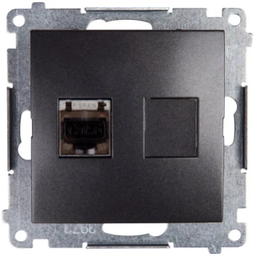 Kontakt-Simon Computer socket single RJ45 cat. 6 a