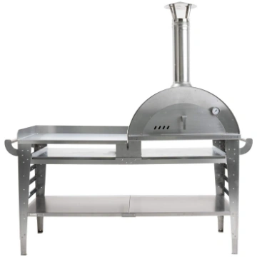 Picas krāsns GrillSymbol Pizzo-XL-Set-inox, nerūsē