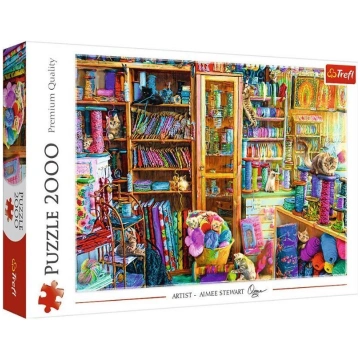Puzle Trefl Cats Paradise 27113, 2000 gab