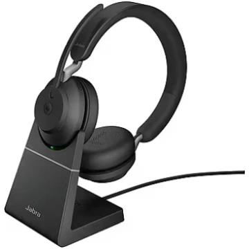 Jabra Evolve2 65, MS, USB-C +Charging Station (265