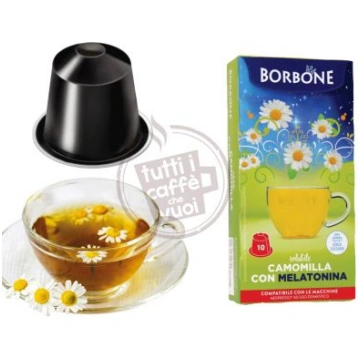 Capsule borbone camomilla con melatonina compatibi