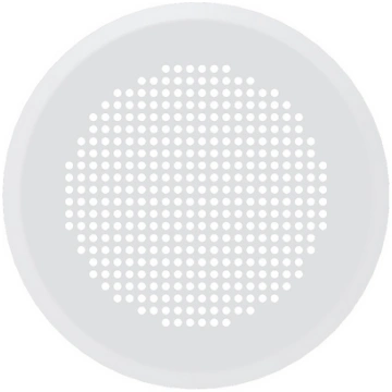Zehnder Venezija reste, d160mm,DN125, balta 990320