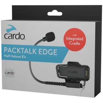 Cardo Packtalk PRO / EDGE Half-Helmet kit