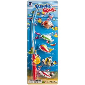 Vini Game - Fishing Rod Set with Hook 5 Fish (3123