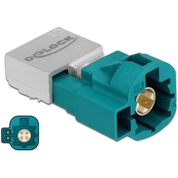 Delock HSD Z male +2 power pins PCB 90358