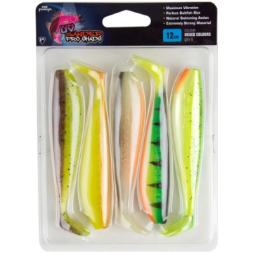 Fox Rage Zander Pro Shad 10cm, 5 gab. | Jauktas UV