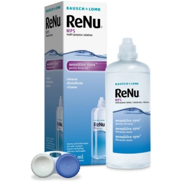 Renu MPS sensitive šķīdums kontaktlēcām, 360 ml