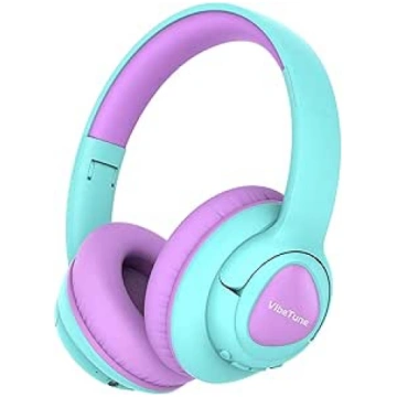 VibeTune bērnu Bluetooth austiņas, 60 stundu atska