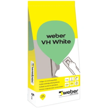 Weber VH White balta mitrumizturīga nobeiguma špak