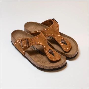 BIRKENSTOCK GIZEH RIVET MINK