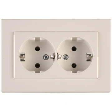 Dubultā kontaktligzda Vilma XP500 111050202105, Ie