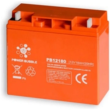 Power Bubble PB1218 Li-Ion battery (AGM) 12V 18Ah 