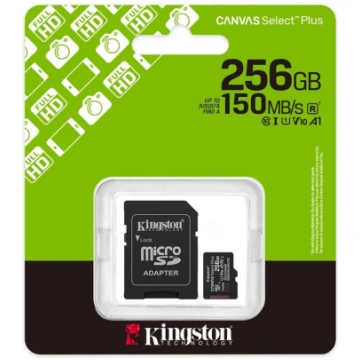 Kingston Kaste 256GB microSDXC Canvas Select Plus