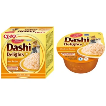 Inaba Churu Dashi Delights Chicken krēmveida gardu