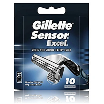 Gillette Sensor Excel skuvekļa asmeņi - 10 vnt