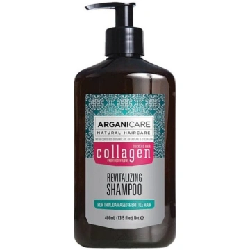 Šampūns Arganicare Collagen Revitalizing plāniem b