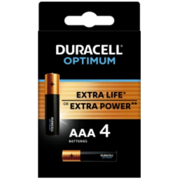 Duracell Optimum AAA 4pack 5000394158726 ( 5000394