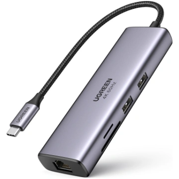 Ugreen 7in1 multi-functional HUB USB Type C - 2x U