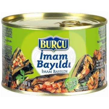 Konservi - Burcu baklažāni ar rīsiem un dārzeņiem,