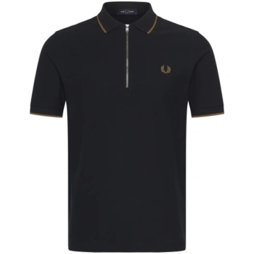 Fred Perry - Crepe Pique Polo Shirt - izmērs S