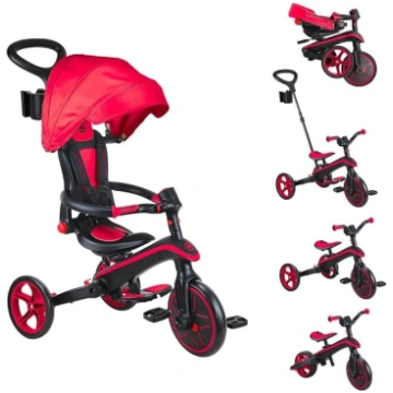 Globber - Explorer 4-in-1 trīsritenis - trīsriteni