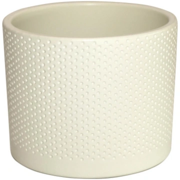 CERAMIC POT WALEC KROPKI D15 VANILLA 5906750939711