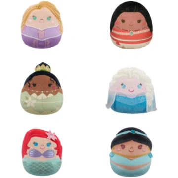 SQUISHMALLOWS DISNEY PRINCESS Plīša rotaļlieta, 20