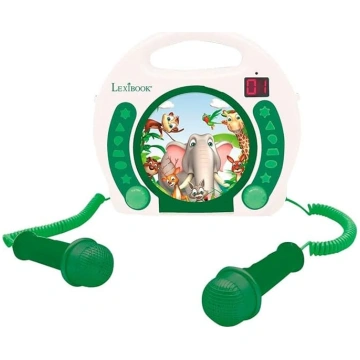 Lexibook - Pārnēsājams CD atskaņotājs Dzīvnieki ar
