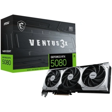 Videokarte MSI GeForce RTX 5080 Ventus 3X OC, 16 G