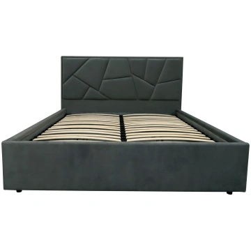 Gulta ALEXA 160 Dark Grey Bed Y0292-1.6-36