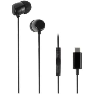 Vivanco headset Stereo Earbuds USB-C, black (61752