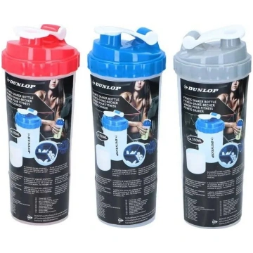 Sporta šakers DUNLOP 550 ml ar ērtu vāciņu (zils)