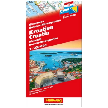 Kroatien, Slowenien, Bosnien-Herzegowina Strassenk