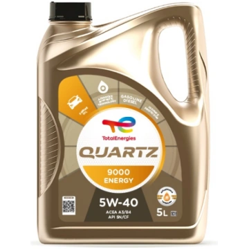 5W40 QUARTZ 9000 ENERGY 5L NCT TotalEnergies