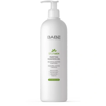 BABE AKN Purifying Cleansing attīrošs gels, 400 ml
