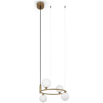 Maytoni MOD013PL-04BS1 - Lustra ar auklu RING 4xG9
