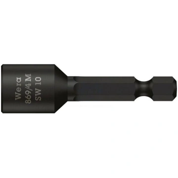 Screwdriver bit | 6-angles socket | 1/4" | HEX 10m