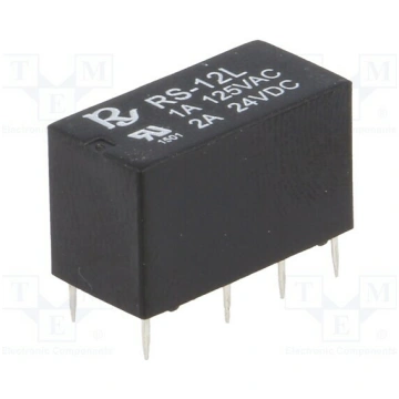 Relay: electromagnetic; DPDT; Ucoil: 12VDC; Iconta