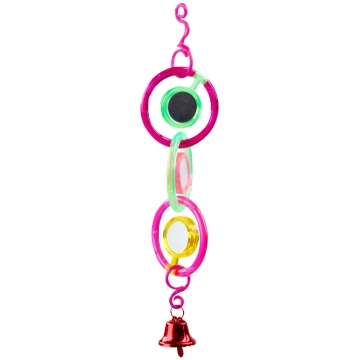 Rotaļlieta putniem – Pawise Bird ring with bells