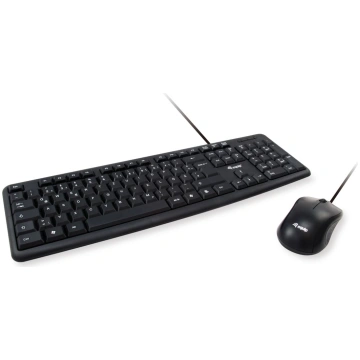 Equip 245203 tastatūra Pele iekļauta Birojs USB QW