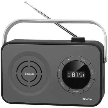 Portatīvais radio SENCOR SRD 3200 B — digitālais t